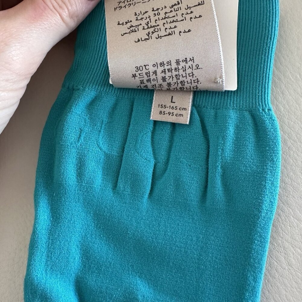 Gucci Teal stockings/tights. Brand New. - Picture 6 of 7